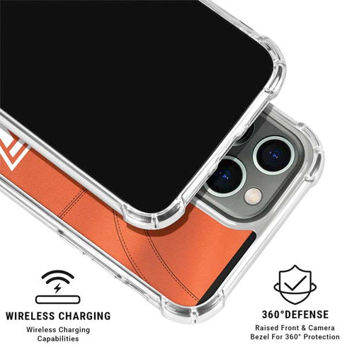 Oklahoma State University Orange Jersey iPhone 15 Pro Clear Case